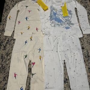 2 GAP Kids Organic Brushed Cotton Pajama Sets